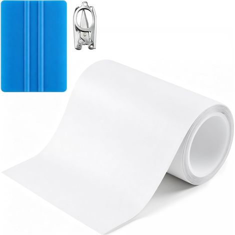 Kit de Réparation de Piscine 10 x 215 cm,Autocollant Transparente Rustine Piscine Ruban Adhésif pour Réparation de Sous Bateau Gonflable Film de Piscine Matelas Gonflable (1/5)