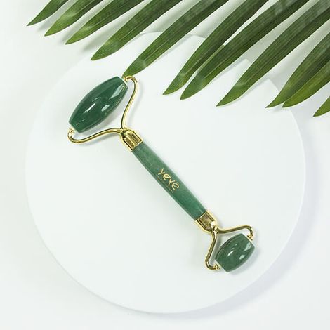 Rodillo facial potente de jade verde Yeye (1/5)