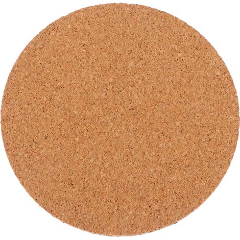 Sous-pot - Plaque En Liège Pour Pot De Fleurs - Protection Surface Intérieure Extérieure - Diamètre 10,1 Cm Épaisseur 0,5 Cm - Lot De 1 (1/5)