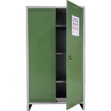 ARMADIO KIT PER FITOFARMACI KIT 2ANTE CM.100X40X179H OMOLOGATO DEPOSITO