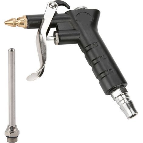 Ej.Life 1/4 "Haute Pression Air Duster Compresseur Soufflette Pistolet Type Pneumatique Outil De Nettoyage Pistolet pneumatique (1/5)