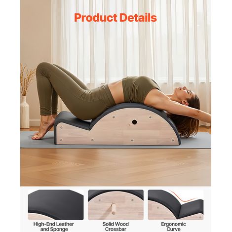 Correcteur de Colonne Vertébrale Pilates Arc Pilates en Bois (1/5)