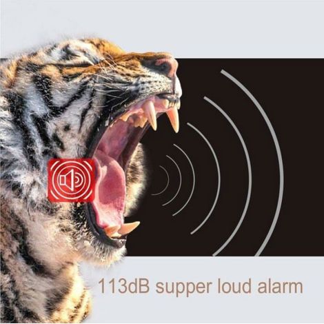 Alarme Moto/Vélo sans Fil, Alarme Antivol De Sécurité avec Télécommande, étanche IP55, 113 DB Super Fort (Noir) (1/5)