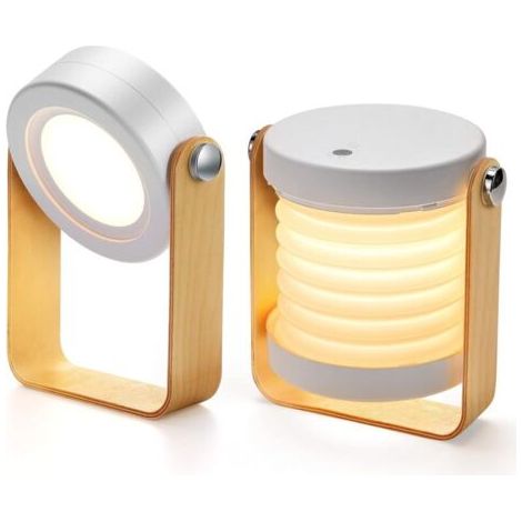 Lámpara de noche dimmable con sensor de tacto, lámpara de noche portátil para luz nocturna segura (1/4)