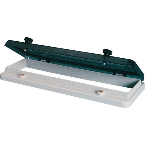 Finestra a Ribalta IP67 per 18 Fusibili, 337x93 mm