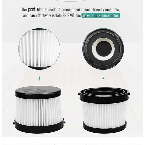 Filtres HEPA pour aspirateur DEWALT, compatibles avec les modèles DCV501HB, filtres de rechange pour aspirateurs portables sans fil (1/5)