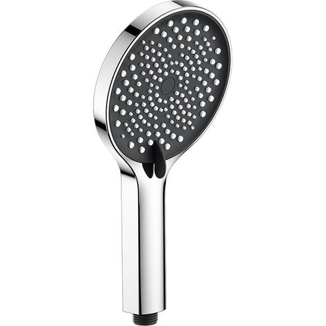 Pommeau de douche haute pression - Grand diamètre de pommeau de douche à 3 jets avec surpression pour pommeau de douche à basse pression d'eau (1/5)