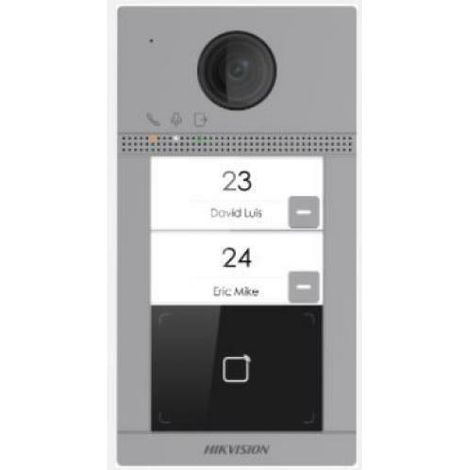 Hikvision DS-KV8213-WME1(B) Video-Türsprechanlage schwarz und grau