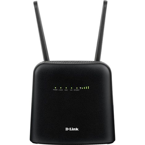 D-Link DWR-960 WLAN-Router Gigabit Ethernet Dual-Band (2,4 GHz/5 GHz) 4G Schwarz (1/5)