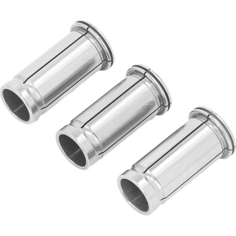 Jeu de 3 pinces C25, porte-outil de fraisage à queue droite, mandrin en acier à haute teneur en carbone pour tour CNC, 10 mm, 12 mm, 14 mm (1/5)
