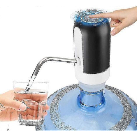 Pompe à eaux usées submersible, pompe à eau électrique, distributeur d'eau automatique, lumière LED, pompe à baril sans fil, pompe à eau rechargeable par USB (1/5)