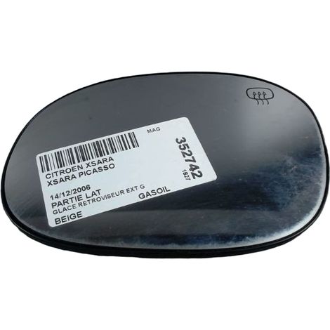 [PRODUIT D'OCCASION] Glace Retroviseur Exterieur G CITROEN Xsara Picasso ♻️ Ref Oe. 8151cs - Garantie à vie (1/2)