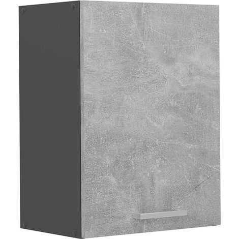 Pensile da cucina R-Line, Calcestruzzo, 45 cm, Vicco