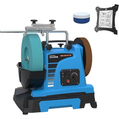 Güde Nassschleifer GNS 250 DC VS  150 W  Drehzahlregelung  250 mm Nassschleifscheibe (1/5)