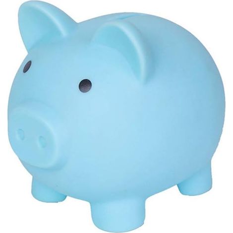 Cochonnette à économiser - Tirelire En Plastique Incassable Pour Enfants - Pour Garçons Et Filles À Partir De 2 Ans - Lot De 1 (1/5)