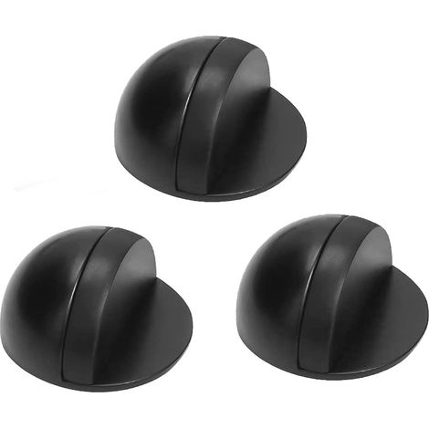 Silicone sans perforation porte silencieuse collision anti-collision porte antivol porte montée sur le dessus bloquant la porte bloquant la porte de la salle de bain aspiration de sol en verre