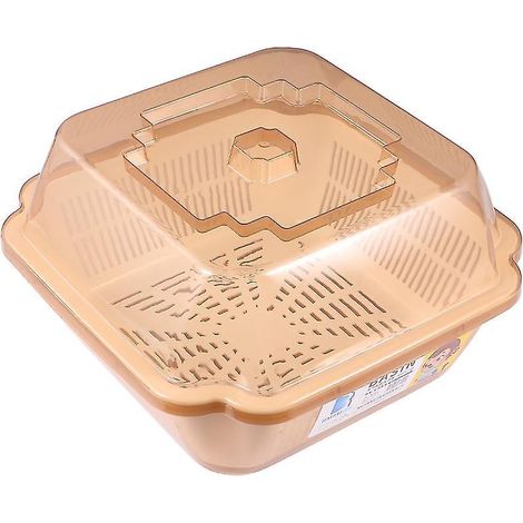 1 étagère de rangement avec système d'évacuation d'eau