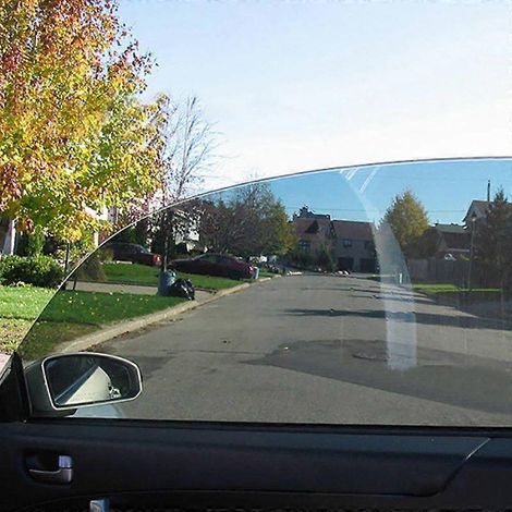 Film pare-soleil professionnel non découpé pour vitres de voiture, 100 x 50 cm, teinte fumée foncée (5 % VLT), accessoires auto (1/5)