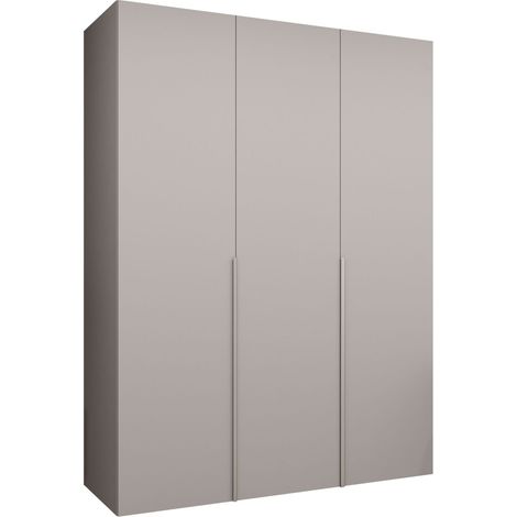 Armoire Hartford 536, Cachemire, 202x150x52cm, Portes d'armoire: Avec des charnières, Nombre d'étagères: 0