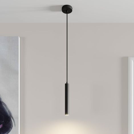 [NEUWERTIG] B-Ware Arcchio Pendelleuchte Hängeleuchte Franka LED warmweiß IK08 1-flg schwarz (1/2)