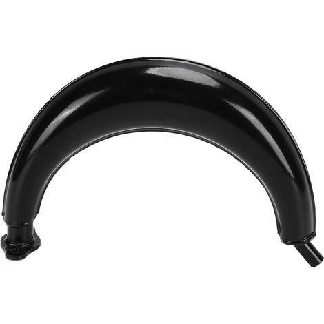 Pot d'échappement demi-lune 40mm acier allié pour moteur 49cc 60cc 66cc 80cc vélo motorisé, silencieux tubulaire compatible bicyclettes à essence (1/5)