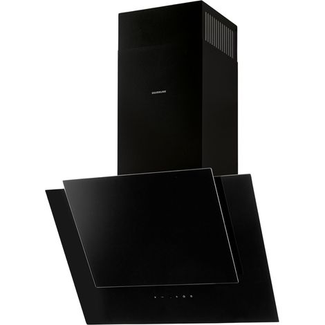 Hotte cuisine murale Silverline OLI noire 60 cm (1/5)