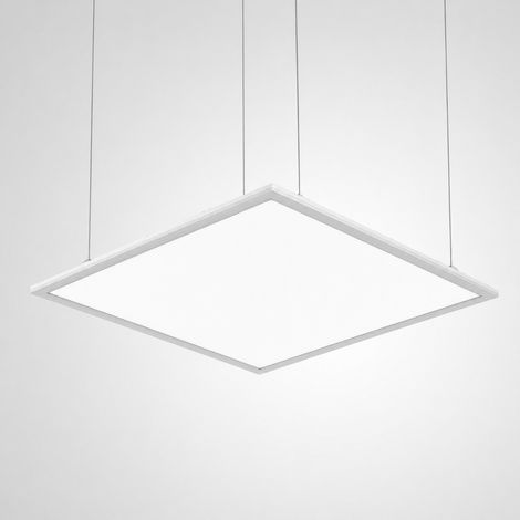 Panel LED 60x60 cm 42W 4200lm + Kit de Suspensión  Certadrive No Flicker 4000K Individual Blanco Neutro (1/5)