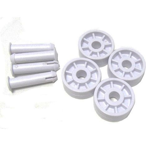 Nettoyeur de piscine en aluminium à 4 roues de rechange Keeper 35 cm