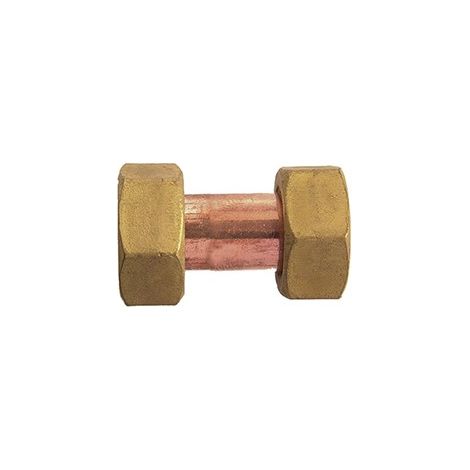 Raccord écrou tournant laiton à visser femelle femelle - 1/2'' - DUMONT (1/2)
