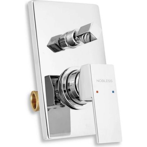 Novaservis Nobless Edge - Wannenarmatur-Unterputz, chrom 36050R,0