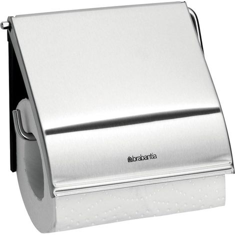 Mattstahl Rollenhalter
