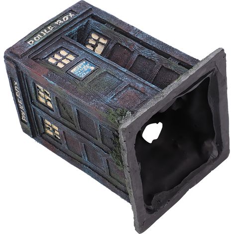 Décors Aquarium Répliques de Rues et Kiosques pour Poissons et Crevettes Cachettes Décoratives Maison Miniature-AUTRES (1/5)