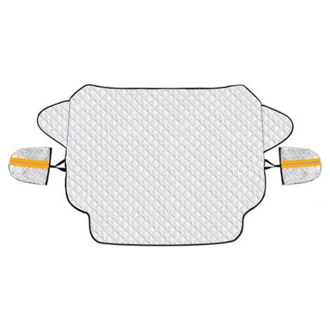 Couverture Pare-Brise Voiture Couverture Magnétique  Bache Pare Brise Voiture - Protection hivernale Protège Contre Vent Neige Poussière Givre Soleil - avec Aimant (1/5)