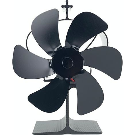 Ventilateur de cheminée, ventilateur thermique à bois, conception silencieuse, adapté à la circulation de la chaleur écologique à la maison (1/4)