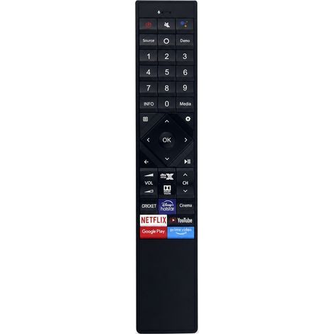 Telecomando TV compatibile con VU e Hisense ERF60D62V, senza configurazione né comando vocale (1/5)