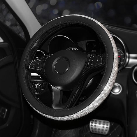 Rutschfester Lenkradbezug, geräuschloser Schutzbezug, universelles Auto-Innenraumzubehör (1/4)