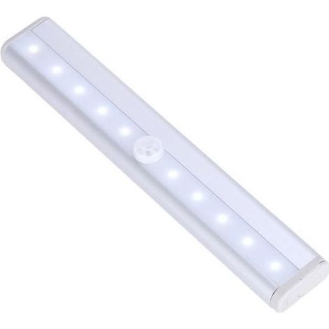 lampes a induction LED sans fil de l\'armoire, lumiere avec capteur de mouvement, lumiere nuit en aluminium pour armoire, chambre (1/3)