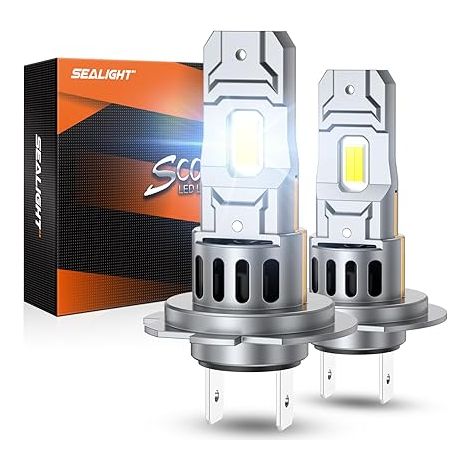 H7 Led Light Bulbs H7 LED Fog Bulbs 6500K White Waterproof (1/5)