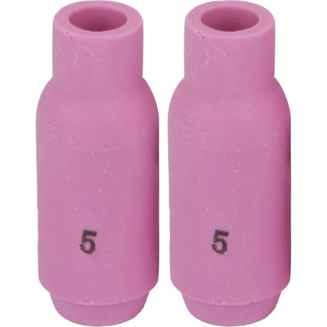 10 buses en céramique 10N50-10N46 n° 4-8 pour torche de soudage TIG WP-17/18/26 (10N49 8 mm) (1/5)