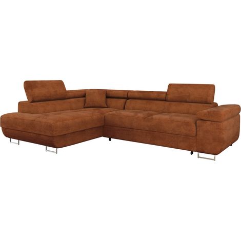Canapé d'angle Comfivo Vinetum, Flow 09, Disponible, 274x203x70cm, 0 (1/5)