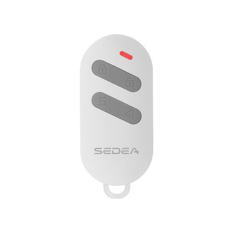 Télécommande 4 boutons pour alarme sans fil – Portée 100m – Fréquence 433MHz – Compatible centrales SECURIZY – Sedea (1/4)
