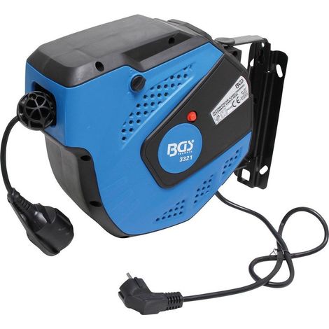 Enrouleur de cable bgs automatique mural 15 m + 1m (1/3)