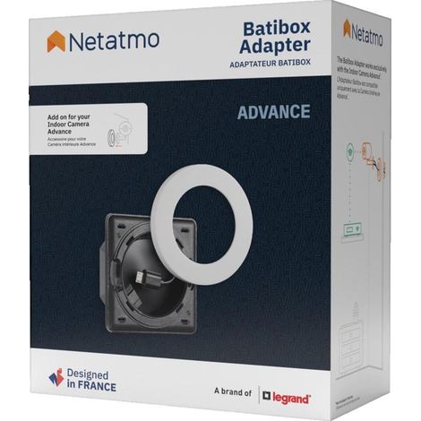 Adaptateur Netatmo Batibox NPC-BAT-W blanc pour serrure