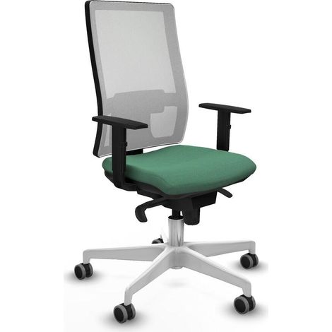Piqueras y Crespo Horna chaise de bureau vert émeraude (1/3)