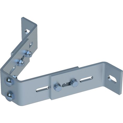 ZARGES Wandanker, verstellbar 120 - 180 mm Stahl verzinkt (1/2)