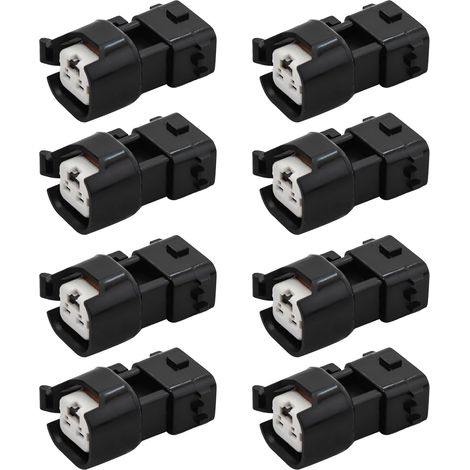 Kit de connecteurs adaptateurs d'injecteur de carburant pour EV1 vers USCAR EV6 & EV14 LS1 LS2 LS3-8 pièces
