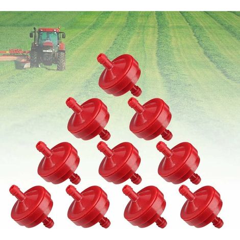 10PCS Fuel Filter, Lawn Mower Filter Spare Parts For Briggs & Stratton 298090 298090s 1/4 (1/5)