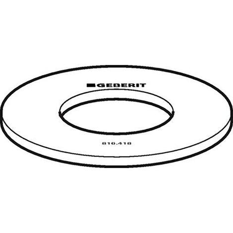Geberit 891.015.00.1 Joint pour Cloche, Gris (1/4)