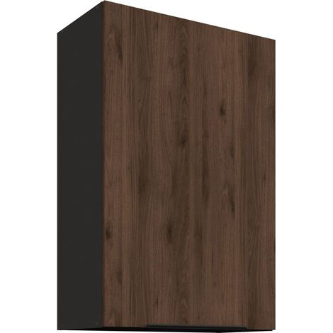 Küchen Hängeschrank 60 cm MONZA Okapi Nußbaum Küche Küchenzeile 90 cm hoch (1/5)