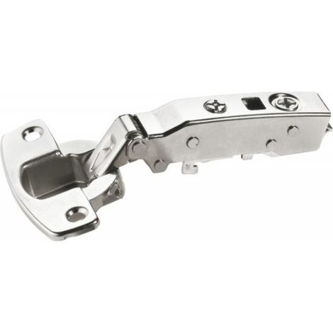 Charnière invisible Sensys 110° à coudure 16 mm et entraxe 52 mm - montage à enfoncer - HETTICH (1/3)
